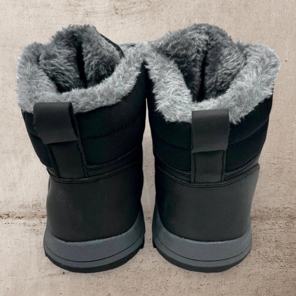 MAYKX 🍒SIZE 41🍒BLACK AND GREY MOUNTAIN BOOTS WINTER BOOTS SEE DESC FOR SIZING - Picture 3 of 6